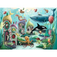 Puzzle Ravensburger - Unterwassertiere, 100 Teile XXL