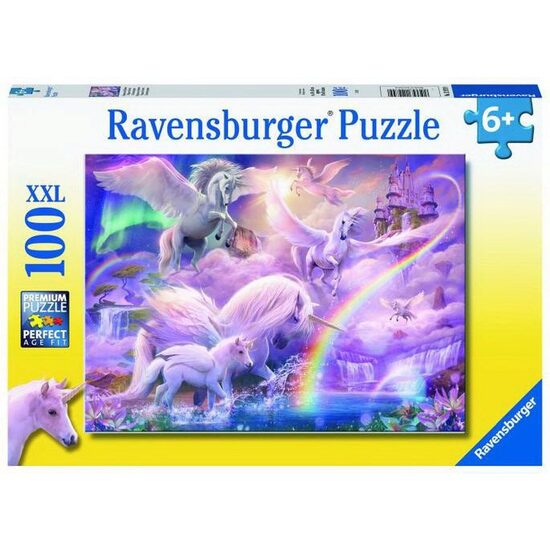 Puzzle Ravensburger - Einhörner, 100 Teile XXL