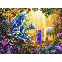 Puzzle Ravensburger - Drache, 500 Teile