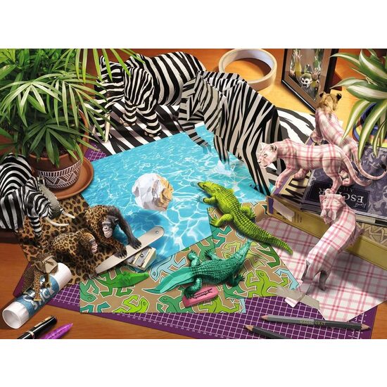 Puzzle Ravensburger - Origami-Abenteuer, 1500 Teile