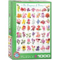 Puzzle Eurographics - Die Sprache der Blumen, 1000 Teile