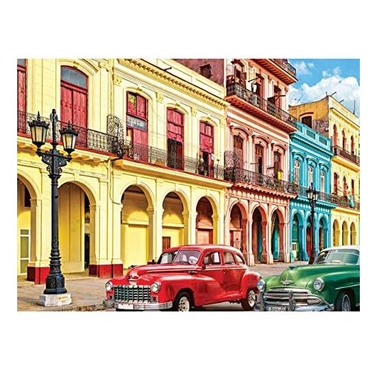 Puzzle Eurographics - La Habana Cuba, 1000 piezas