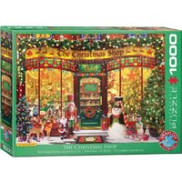 Puzzle Eurographics - Garry Walton: The Christmas Shop, 1000 piese