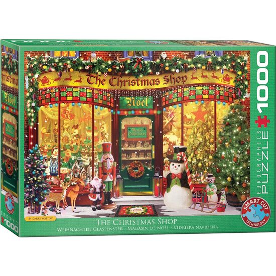 Puzzle Eurographics - Garry Walton: The Christmas Shop, 1000 piese