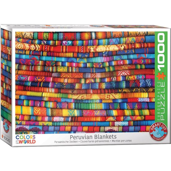 Puzzle Eurographics - Peruanische Decken, 1000 Teile