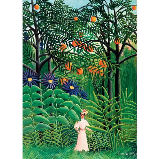 Puzzle Eurographics - Henri Rousseau: Frauen in einem exotischen Wald, 1000 Teile