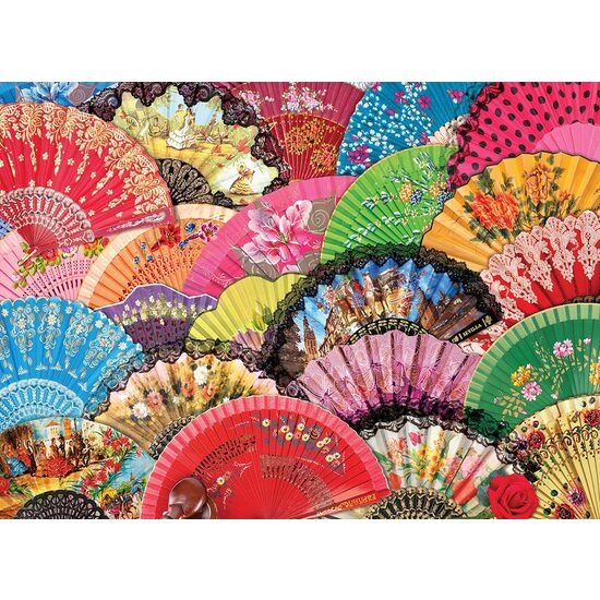 Puzzle Eurographics - Spanish Fans, 1000 piese
