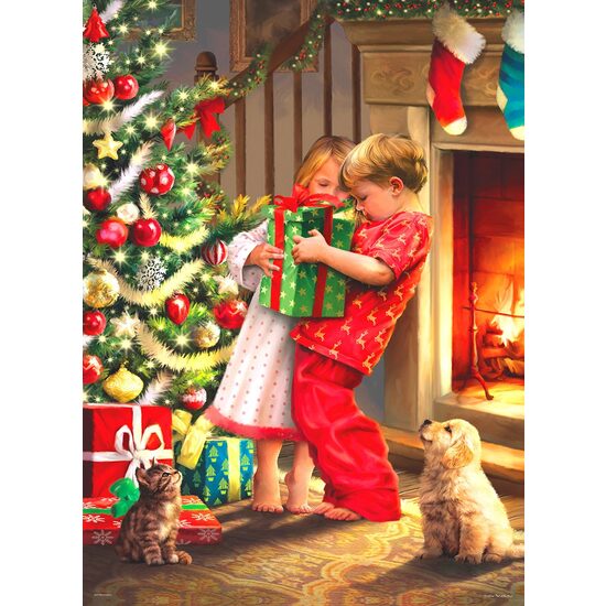 Puzzle Eurographics - Weihnachtsüberraschung, 1000 Teile