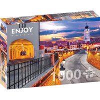 Puzzle 1000 pezzi Enjoy - Piata Mica, Sibiu