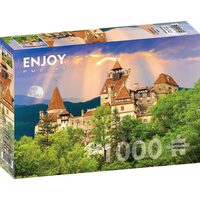 Puzzle 1000 pezzi Enjoy - Castello di Dracula, Bran