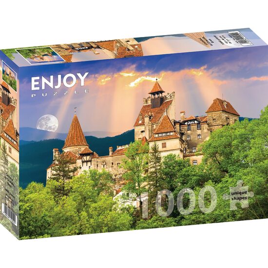 Puzzle 1000 piese Enjoy - Castelul lui Dracula, Bran