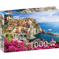 Puzzle 1000 pezzi Enjoy - Manarola, Cinque Terre, Italia