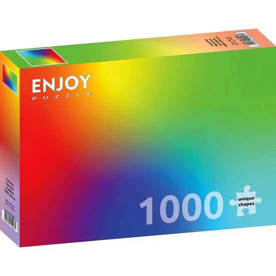 Puzzle 1000 piese Enjoy - Colorful Rainbow Gradient