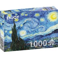 Puzzle 1000 pezzi Enjoy - Vincent Van Gogh: Notte stellata