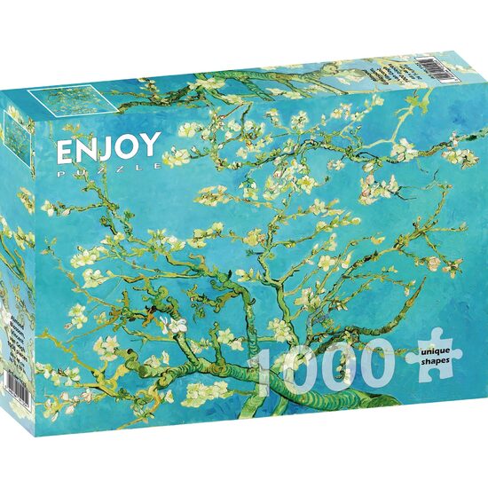 Puzzel 1000 stukjes Geniet - Vincent Van Gogh: Amandelbloesem