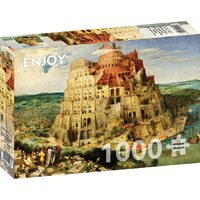 Puzzle 1000 pezzi Enjoy - Pieter Bruegel: La Torre di Babele