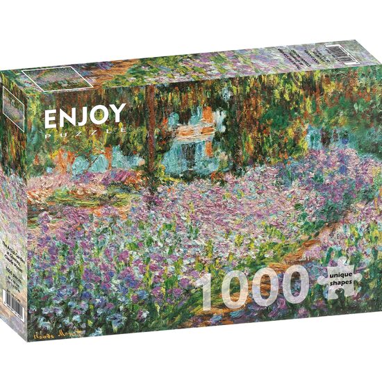 Puzzle 1000 piese Enjoy - Claude Monet: The Artist Garden at Giverny