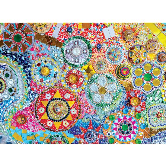 Puzzle 1000 Teile - Thailändisches Mosaik