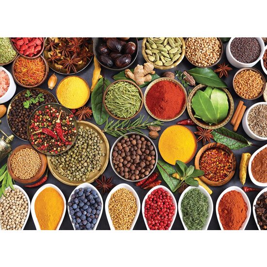 Puzzle 1000 Teile - Spicy Table