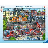 Puzzle 40 Teile - Feuerrettungsmission