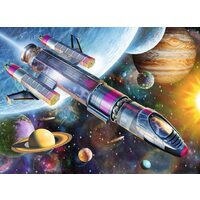 Puzzle 100 Teile XXL - Mission im Weltraum
