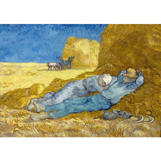 Puzzle 1000 Teile - Vincent Van Gogh: Die Siesta (nach Millet), 1890