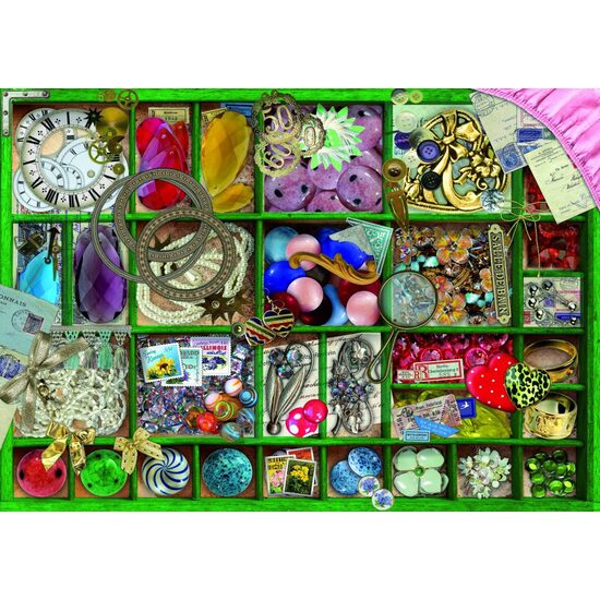 Puzzle 1000 Teile - Grüne Sammlung