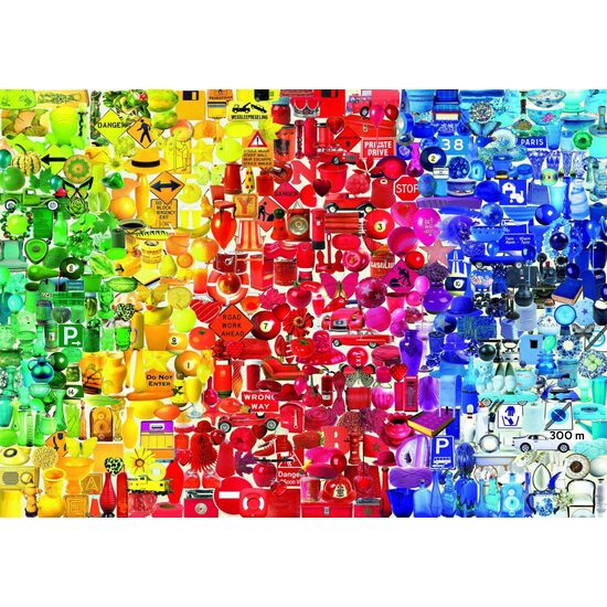 Puzzle 1000 piese - Coloured Things