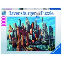 Puzzle Ravensburger - New York, 1000 Teile