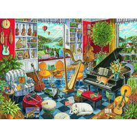 Puzzle Ravensburger - Music Hall, 500 Teile