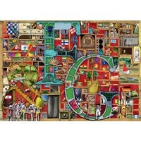 Puzzle Ravensburger - Colin Thompson: Alphabet-Buchstabe F und G, 1000 Teile