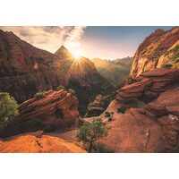 Puzzle Ravensburger - Zion National Park USA, 1000 Teile