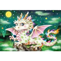 Puzzle Schmidt - Animales míticos, 3x48 piezas