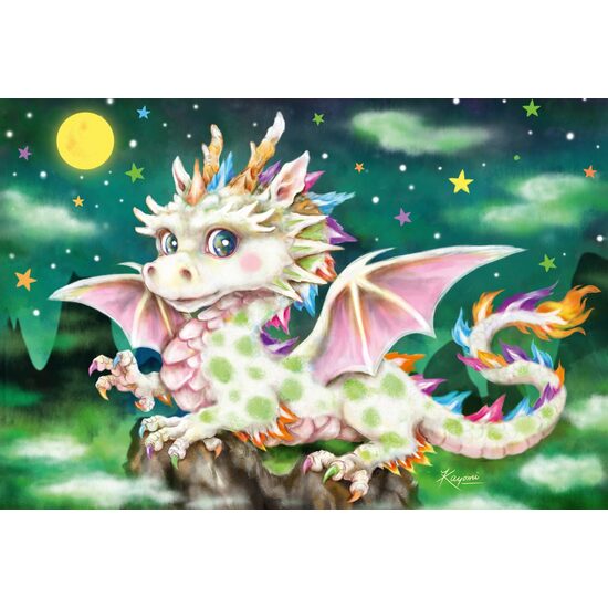 Puzzle Schmidt - Animales míticos, 3x48 piezas