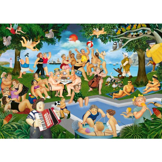 Puzzle Schmidt - Beryl Cook: Summer Party, 1000 pezzi
