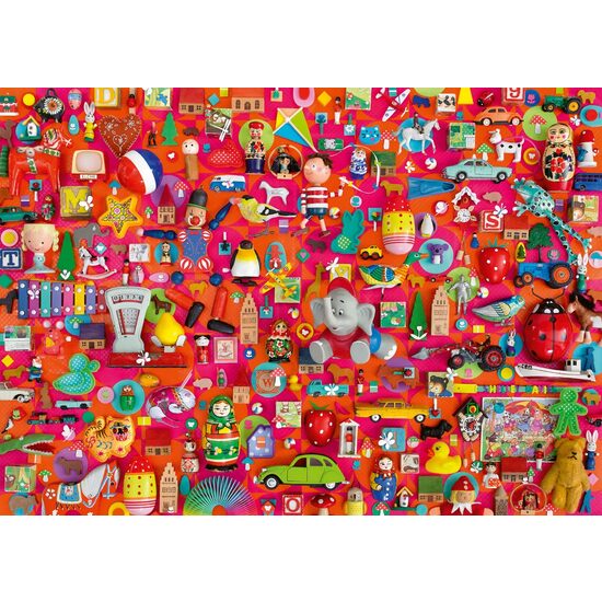 Schmidt - Shelley Davies Puzzle: Vintage Toys, 1000 Teile
