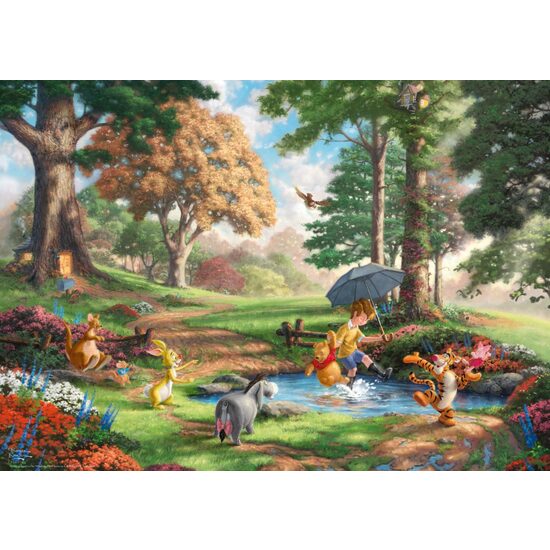Puzzle Schmidt - Thomas Kinkade: Winnie The Pooh, 1000 pezzi