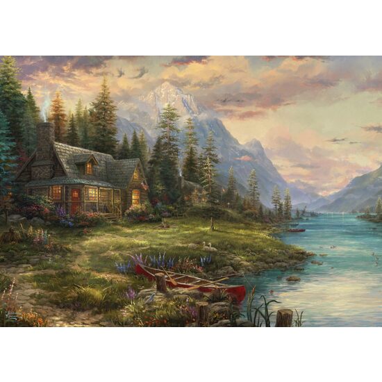 Puzzle Schmidt - Thomas Kinkade: Vatertagsausflug, 1000 Teile