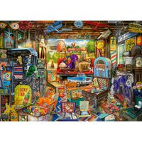 Puzzle Schmidt - Mercado de antigüedades en el garaje, 500 piezas