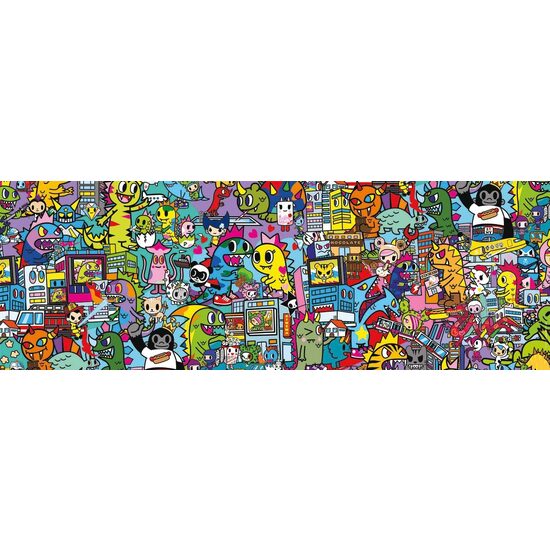 Panoramapuzzle Clementoni - Tokidoki, 1000 Teile