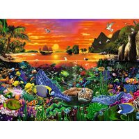 Puzzle Ravensburger - Schildkröte, 500 Teile