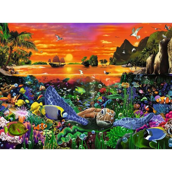 Puzzle Ravensburger - Testoasa, 500 piese
