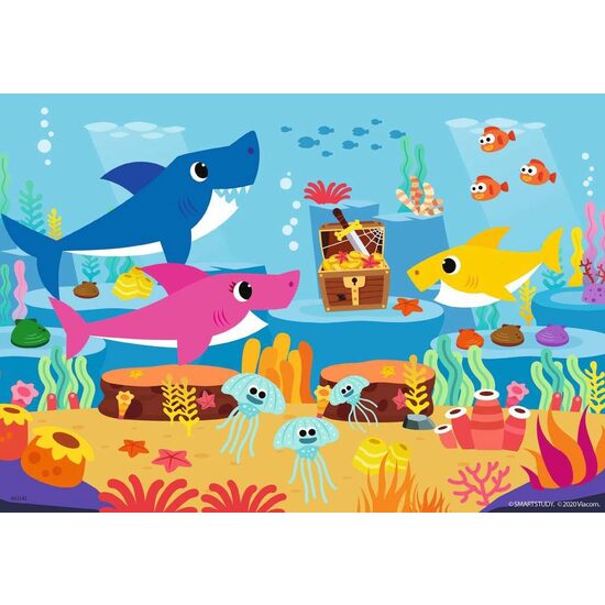 Puzzle Ravensburger - Baby Shark, 2x24 piese