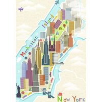 Puzzle Ravensburger - New York, 99 Teile