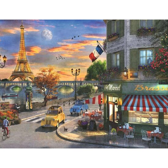 Puzzle Ravensburger - Apus In Paris, 2000 piese