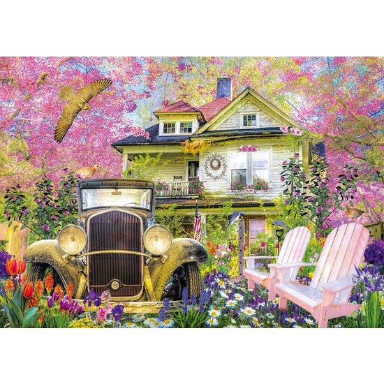 1000-teiliges Puzzle – Ein bisschen Nostalgie
