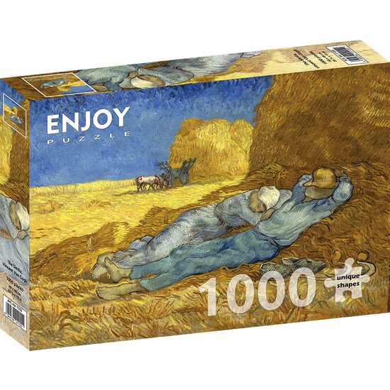 Puzzle 1000 piese Enjoy - Vincent Van Gogh: The Siesta