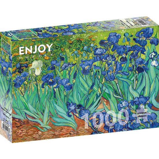 Puzzle 1000 piese Enjoy - Vincent Van Gogh: Irises