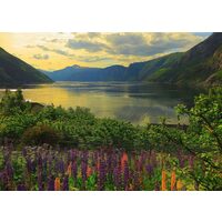 Puzzle 1000 Teile - Fjord Norwegen