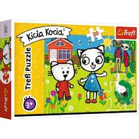 Puzzle 30 Teile – Die Abenteuer von Kitty Feline